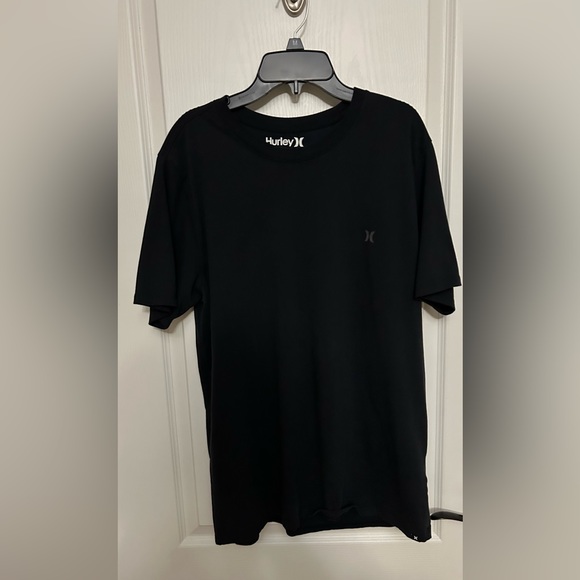 Mens Black Large Hurley Nike Dri Fit Shirt - Picture 1 of 4